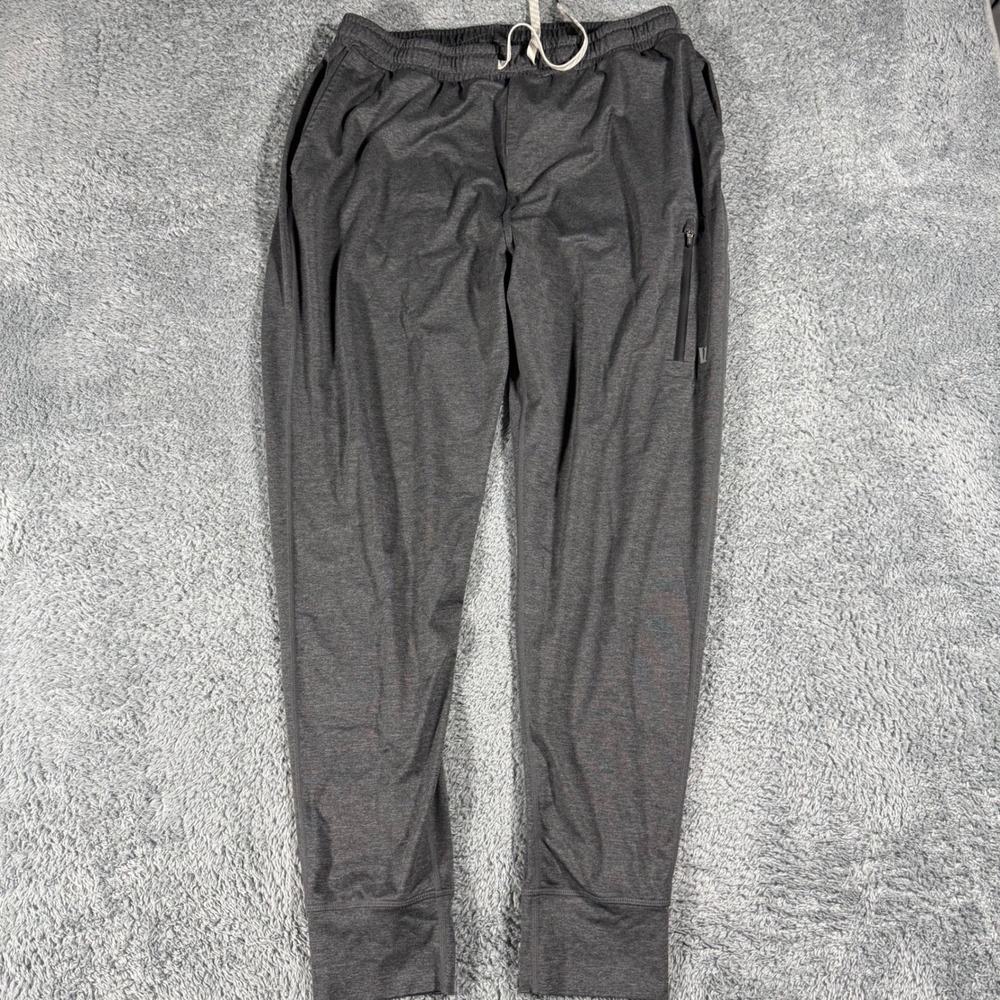 Vuori Sunday Performance Joggers Mens Large Gray Heather Athletic Sweatpants - Picture 2 of 8